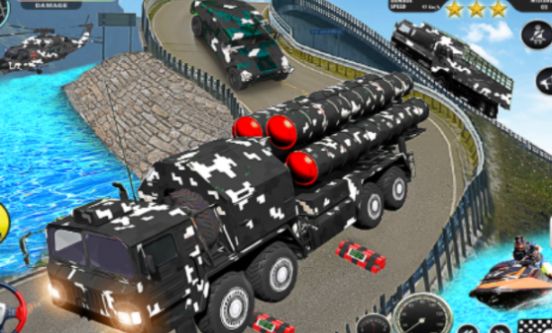 陆军车辆运输卡车模拟器