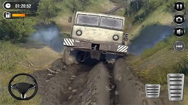  卡车货车登山模拟