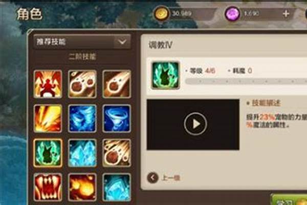 魔力宝贝骑士技能加点