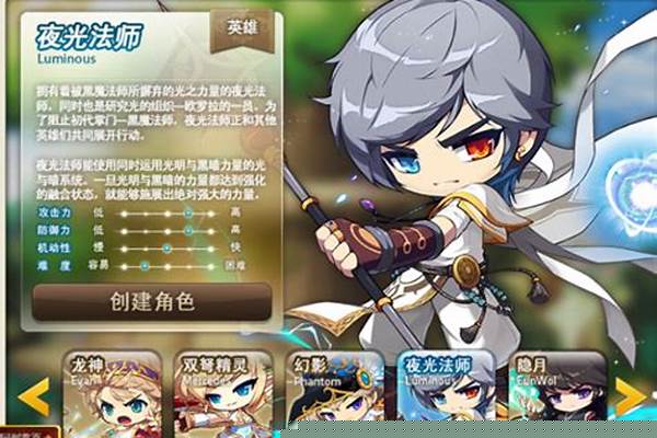 夜光法师角色能力加点