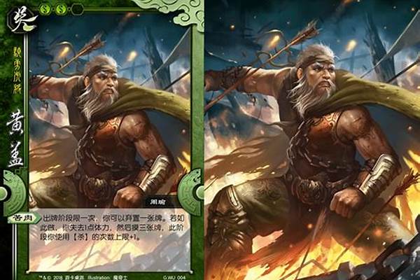 三国杀黄盖的技能解释