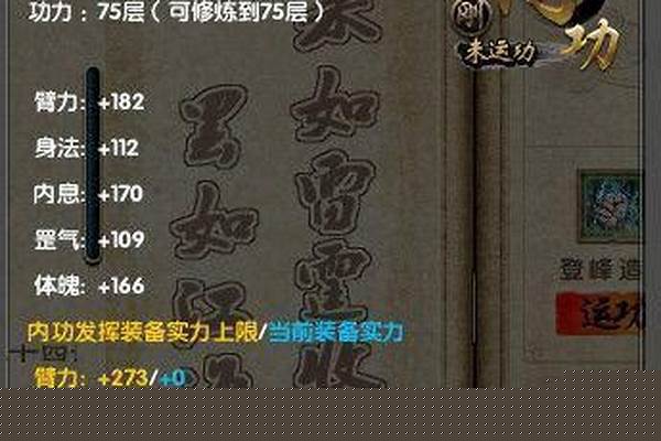 九阴真经武当五内属性
