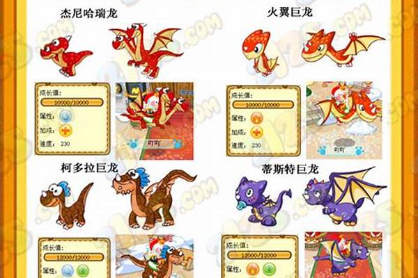 摩尔庄园飞龙坐骑