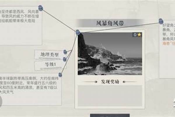 黎明之海风暴角风带在什么地方
