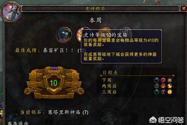 魔兽装备掉落机制