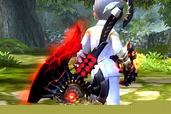 龙之谷深渊凝咒特武外观