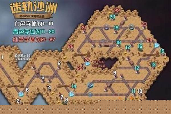剑与远征迷轨沙洲路线