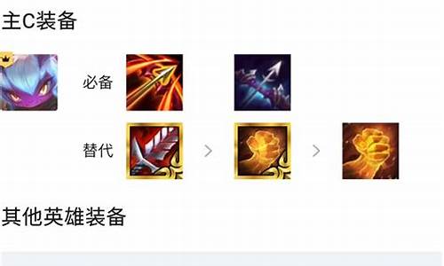金铲铲豪侠阵容装备