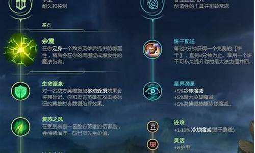 锤石辅助天赋加点