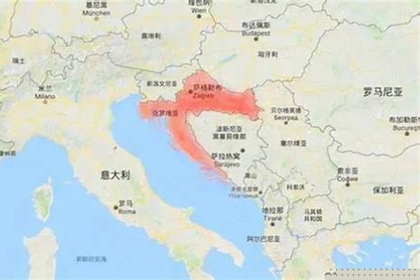 克罗地亚属于哪个洲哪个国家
