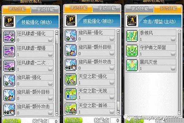 冒险岛神射手加点推荐