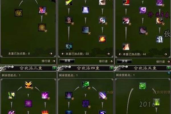 合欢技能怎么加点
