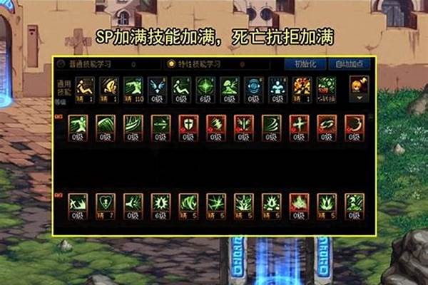 地下城狂战加点最新