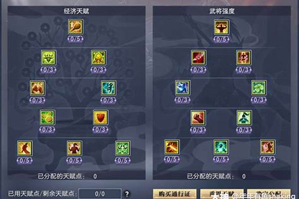 大唐无双蜀山天赋点怎么加