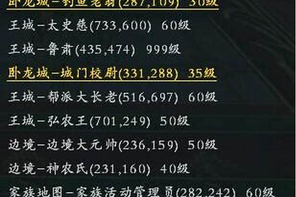 御龙在天名将任务怎么过