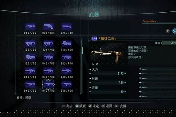 生化危机启示录武器配件