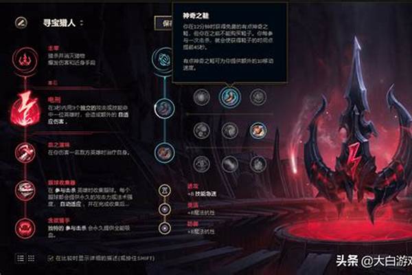 赏金猎人天赋符文