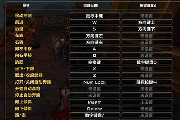 魔兽快捷键怎么设置
